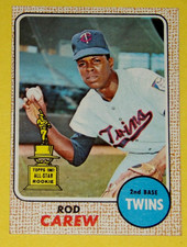 1968 Topps Baseball # 80 Rod Carew Ex+
