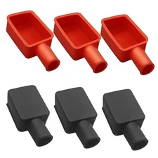 6Pcs Battery Terminal Cover, Battery Terminal Protector, Car Insulating 6PCS