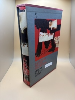 La guerra del fin del mundo/Mario Vargas Llosa Signed/1981 Spanish 1st Edition