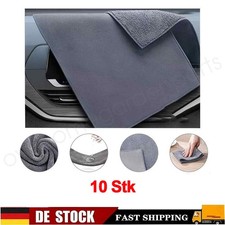 10x Premium XXL Auto Poliertuch Trockentuch Ultra Saugstark Mikrofasertuch Neu