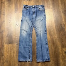 Vintage Y2K Levi's 517 Jeans Tagged 35x34 Fits 34x32 Distressed Bootcut