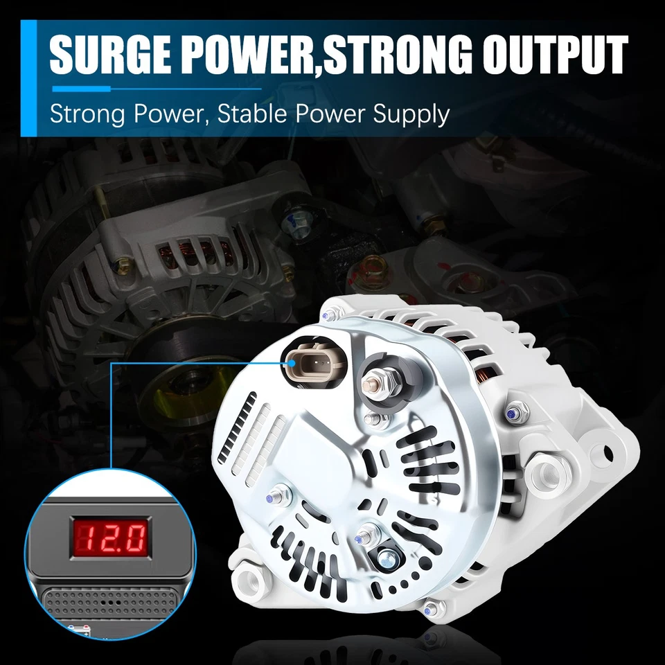 Genuine Alternator Fit 2006-2012 Hyundai Azera Sonata Veracruz Entourage 130Amp Foto 4 de 4