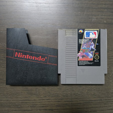 Nintendo MLB Nintendo NES Game Cartridge w/ Dust Cover (1988)