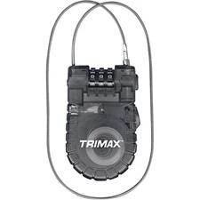 Trimax Retractable Cable Lock T33RC