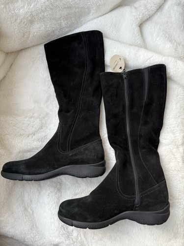 NWD La Canadienne Leo Tall Boot Black Leather Women’s Size 8M - Picture 2 of 19