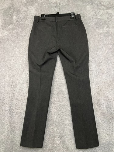 EXPRESS Pants Women's 12R (33x32) Columnist Barely Boot Mid Rise Gray - Picture 2 of 14