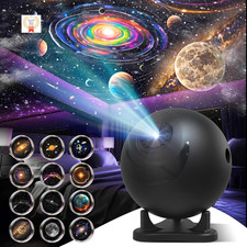 Planetarium Projector for Bedroom, 12 Image Discs, Galaxy Projector Star Night L