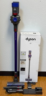 Dyson V8 Animal+ Cordless Stick Vacuum Purple with Box & Attachments SV10