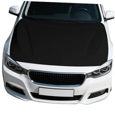 Black Car Hood Cover 4X5 Ft Polyester Elastic Fabrics, Universal Fit Color-23