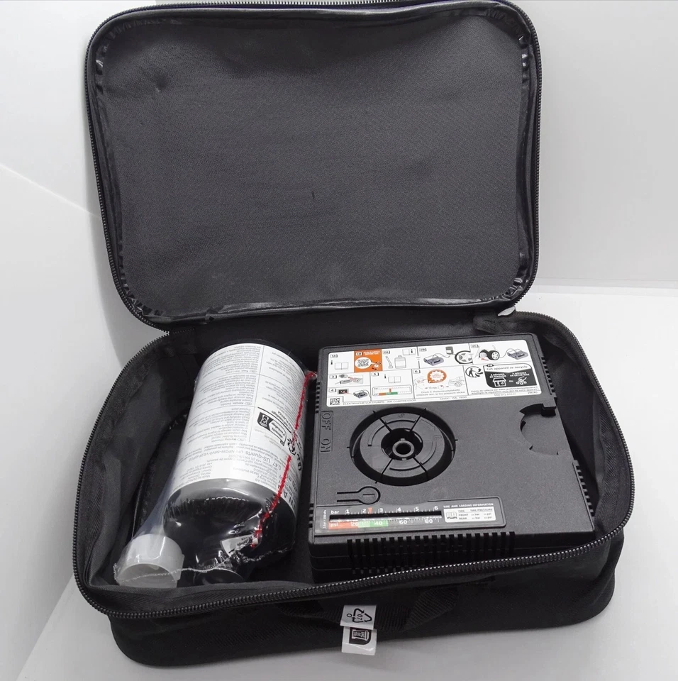 GENUINE VW AUDI SKODA TYRE PUNCTURE REPAIR KIT PUMP SEALANT GLUE BAG SET 05.2028 - Image 3 of 4
