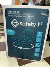 "Safety 1st Grow and Go Rotating High Chair in Soft Ash - $169 Retail At Walmart
