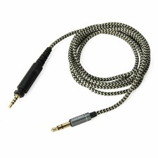 120cm Audio Nylon Cable For Shure SRH840 SRH940 SRH440 SRH750DJ Headphone jeop