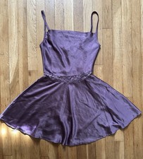 Women’s Forever 21 NWT Purple A-Line Sleeveless Mini Dress with Lace Detail S