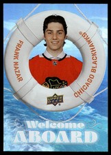 2024-25 Upper Deck Welcome Aboard Frank Nazar Chicago Blackhawks #WA-13