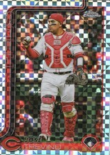 2025 Topps Chrome Update Jose Trevino #USC2 X-Fractor Reds