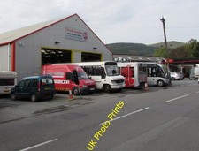 Photo 6x4 Lloyds Coaches depot in Machynlleth Located in the Old Crosvill c2016