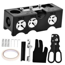 11-in-1 Billiards Pool Cue Tip Shaper, Pool Cue Tips Replacement Kit, Pool Cue