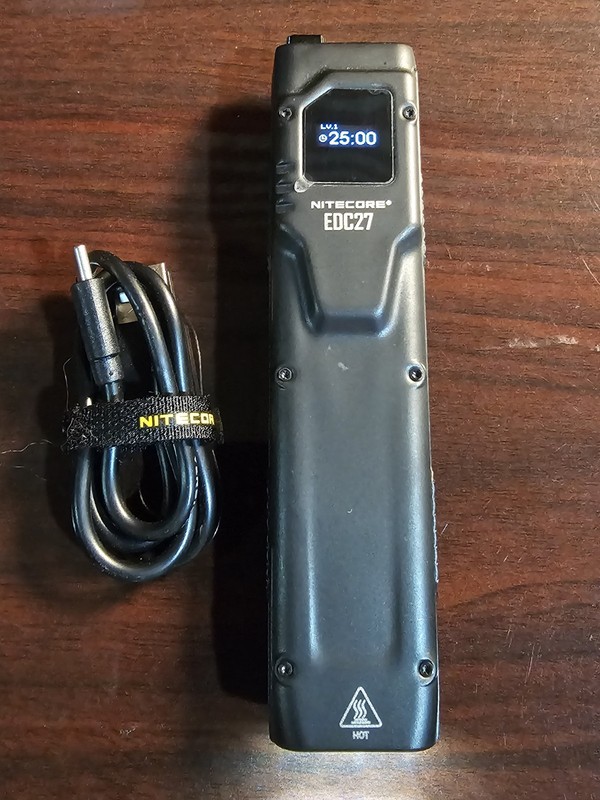NITECORE EDC27 3000 Lumen Ultraslim Flat Tactical EDC Rechargeable Flashlight