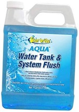 Aqua Water Tank System Flush - Deep Cleans Deodorizes Fresh Water Tanks