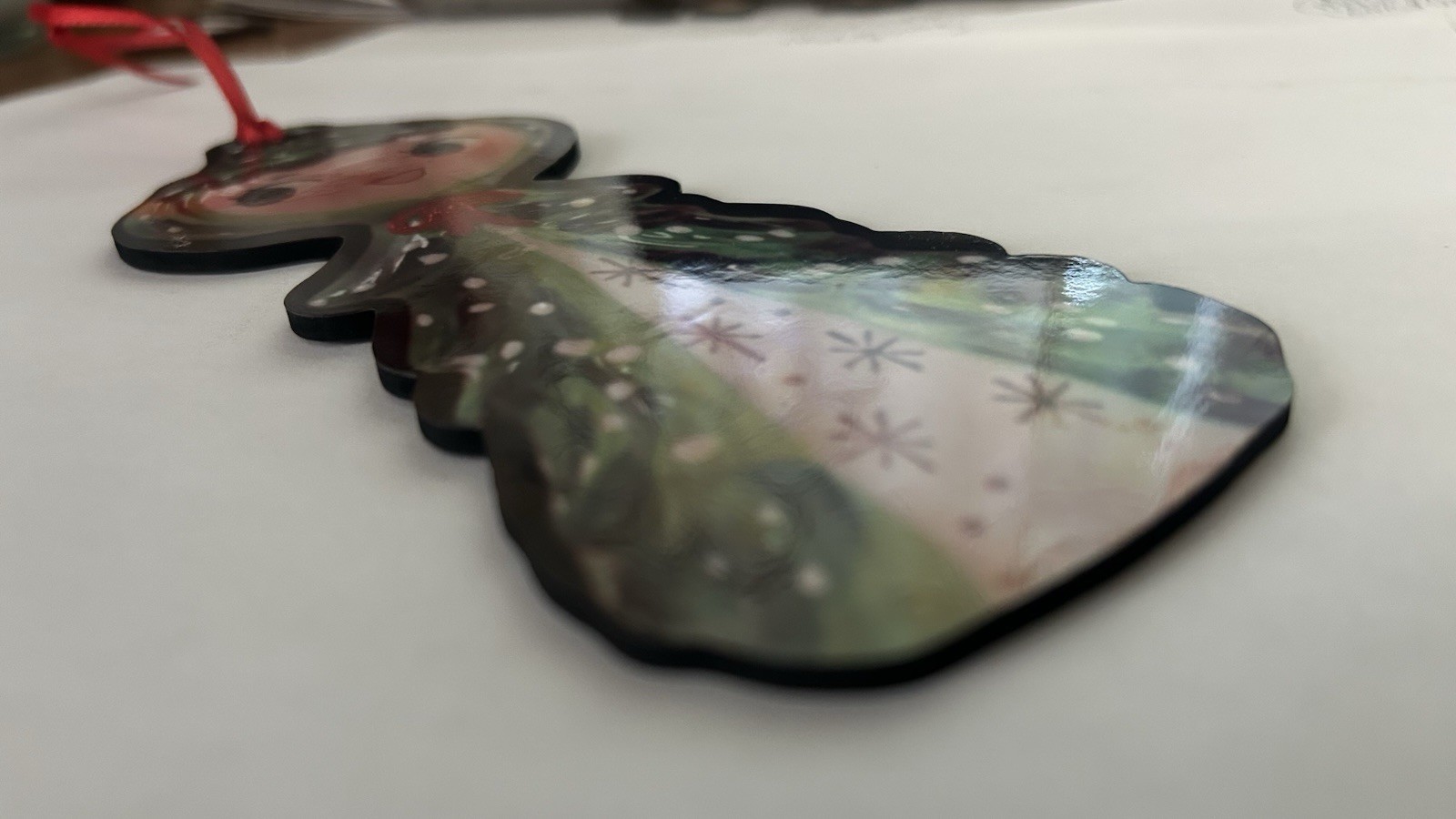 Holt Howard Inspired Tree Girl Ornament