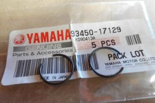 YAMAHA DT125R WR250 YZ125 YZ250 R6 XP500 XJ6 OEM PISTON CIRCLIPS - # 93450-17129