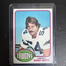 1976 Topps Randy White RC HOF #158 Rookie Card. rookie card picture