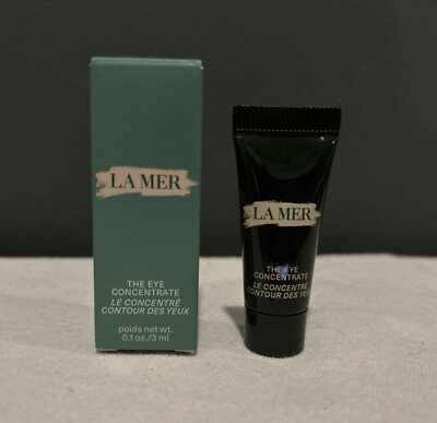 LA MER The Eye Concentrate - 0.1 oz 3 ml  - Travel Size - New In Box