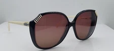 Vintage Silhouette 3916 Black Round Sunglasses Austria FRAMES ONLY