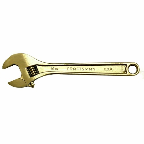 250mm FORGED, Made in USA, 10 IN Adjustable Wrench - Picture 6 of 7