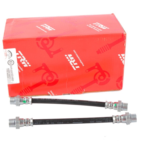 2X TRW PHA512 Bremsschlauch 205Mm Hinten FüR BMW E81 E82 E87 E88 E90 E91-E93 X1-image