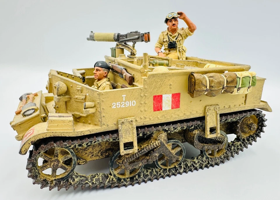 King & Country WWII EA041 Universal Carrier/Desert Rats/7th Armoured Div *Boxed* - Image 2 of 4