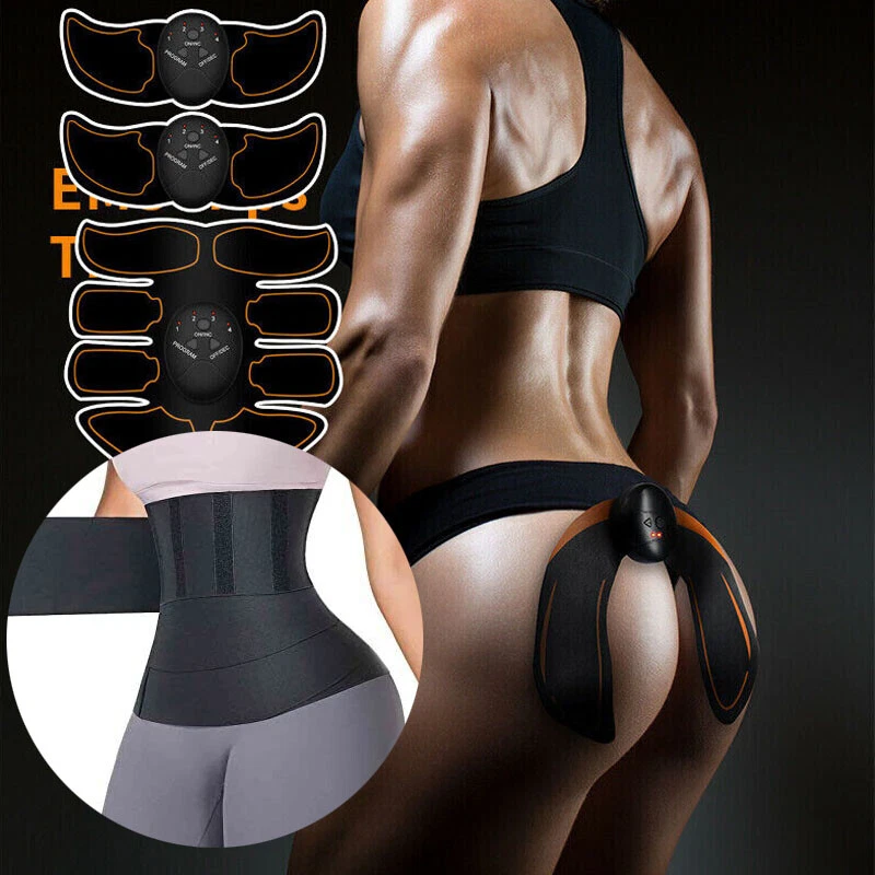 Abdominal Exercise machine EMS Abs / waist trainer sweat belt