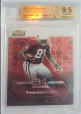 2003 Topps Finest Red Chrome BGS 9.5 $CAD Rare Anquan Boldin Rookie Arizona