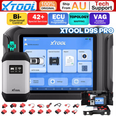 XTOOL D9SPRO OBD2 Full Systems Diagnostic Tool Bidirectional CANFD FCA 2025 NEW