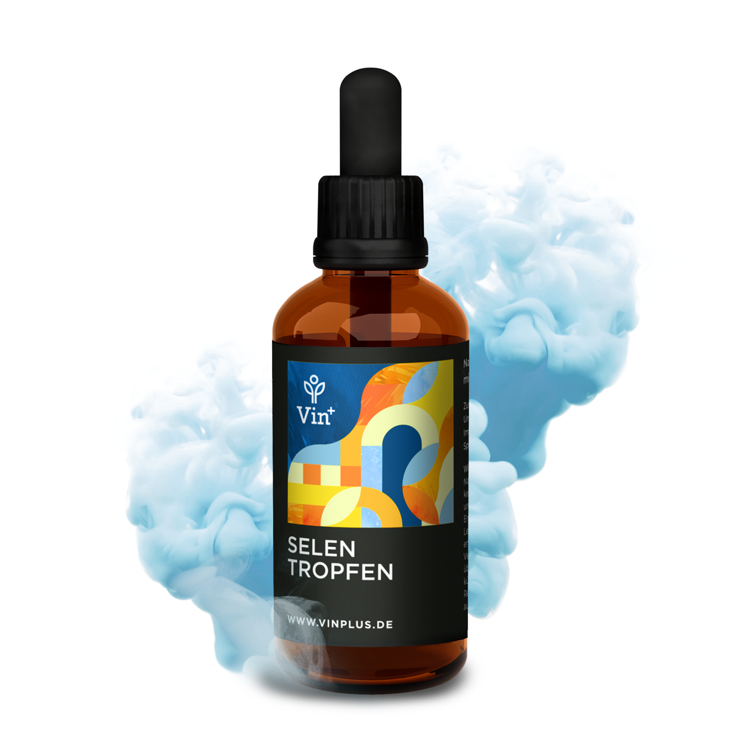Vinplus Selen Tropfen | Natriumselenit | 200 µg | Hochdosiert | 50 ml