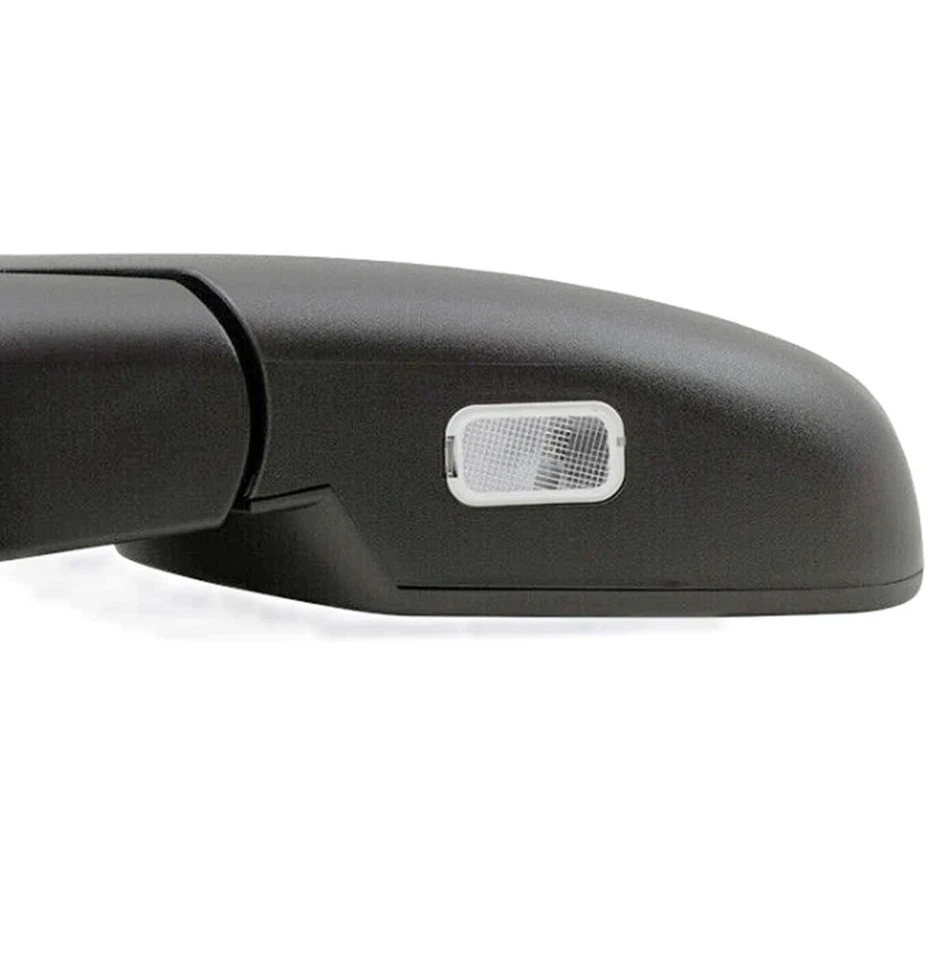 Espejo NEGRO eléctrico plegable memoria térmica charco señal para GM Pickup SUV conductor Foto 4 de 4