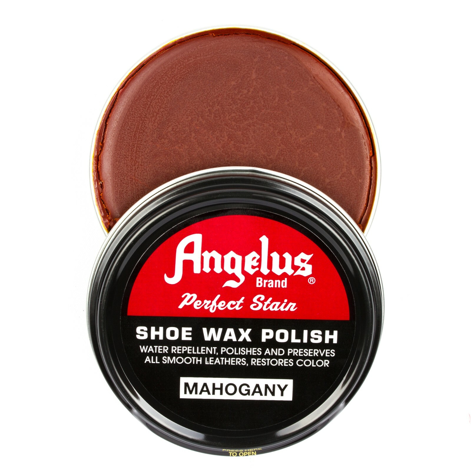 Angelus Shoe Boot Polish Shine Leather PASTE WAX Protector Waterproof 3 oz Can