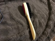 NEW old stock VINTAGE LINT BRUSH IVORY PLASTIC HANDLE