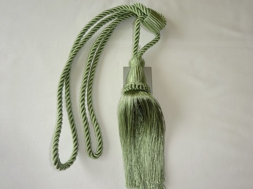 Rope Twist Tassel Curtain Tie Backs. Assorted Colours Available. New Cols added - Picture 30 of 42