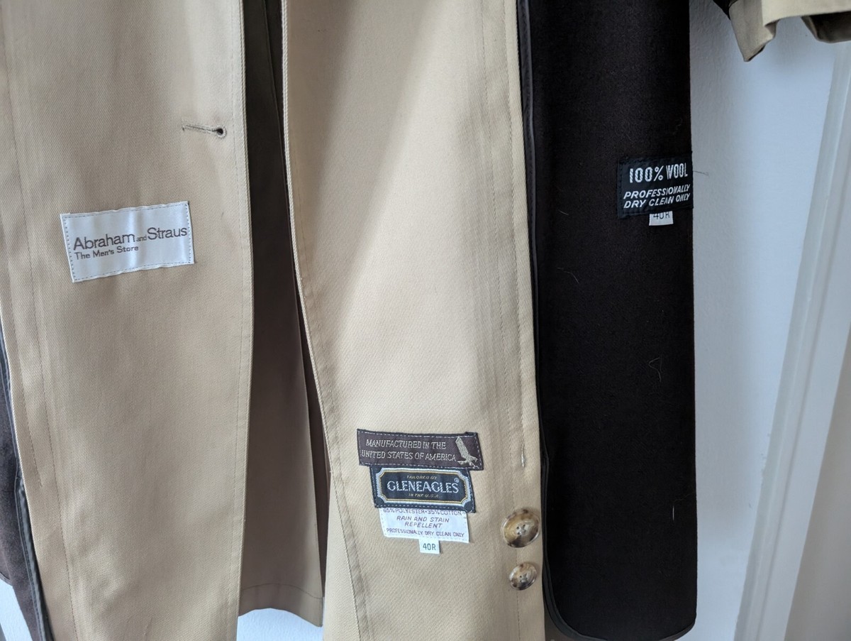 CHRISTIAN DIOR TRENCH COAT - Men's Size 40R | eBay