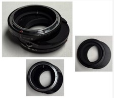 For Canon FD Lens To Lecia SL/T Movable Axis Rotation Camera Adapter NEW