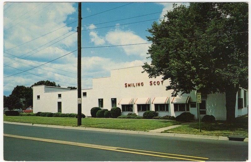 Color Postcard: Smiling Scot Showroom Building Goodale Boulevard, Columbus Ohio