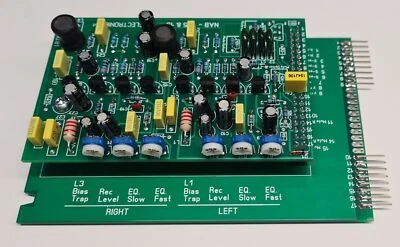 PCB Record Amplifier Revox B77 Release 9.5/19 & 19/38 NAB IEC