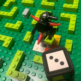 Lego MINOTAURUS Buildable Board Game 3841 Complete with Box & Instructions Used