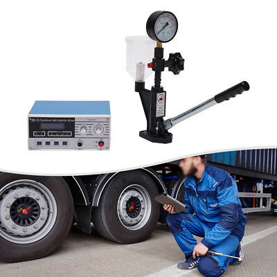 #ad #ad Rail Injector Tester CR C Common S60H Diesel Injector Nozzle Pop Pressure Tester $151.30