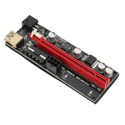 PCIE Riser 1X To 16X Graphics Extension Reduce Burden 60cm USB3.0 Safe Stable  