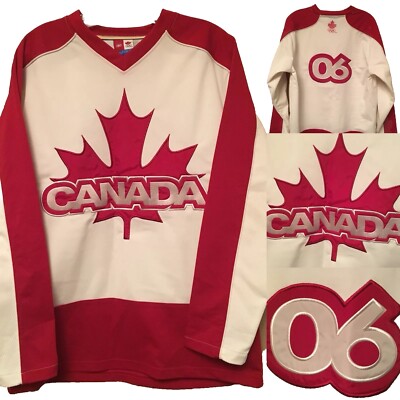 Maillot Hockey CCM Vintage Homme – Herbert 21 – Multi Rouge Bleu Blanc – Taille XL