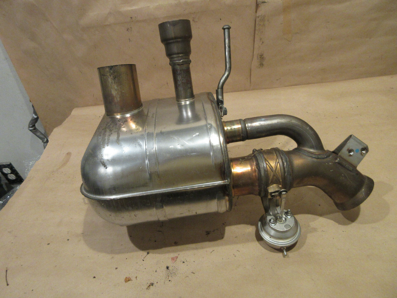 Ferrari GTC4 Lusso T - LH Rear Muffler   P/N 341246
