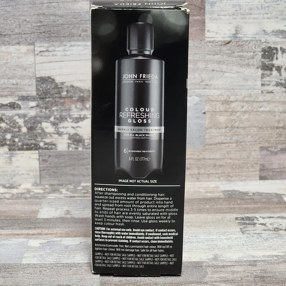 John Frieda Colour Refreshing Gloss All Black Shades In Shower Treatment 6 oz - Image 3 of 4