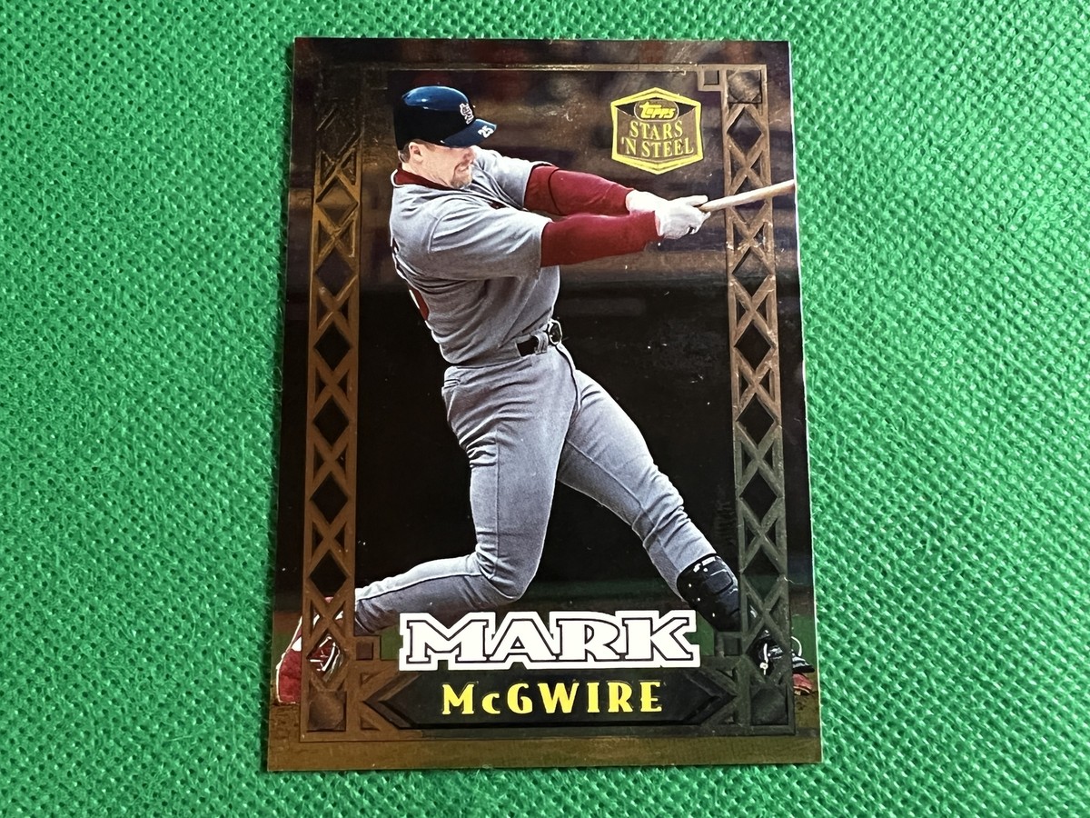 1999 Topps Stars 'N Steel #21 Mark McGwire St. Louis Cardinals | eBay